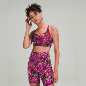 Lululemon Energy Bra - Hyper Flow Pink Multi